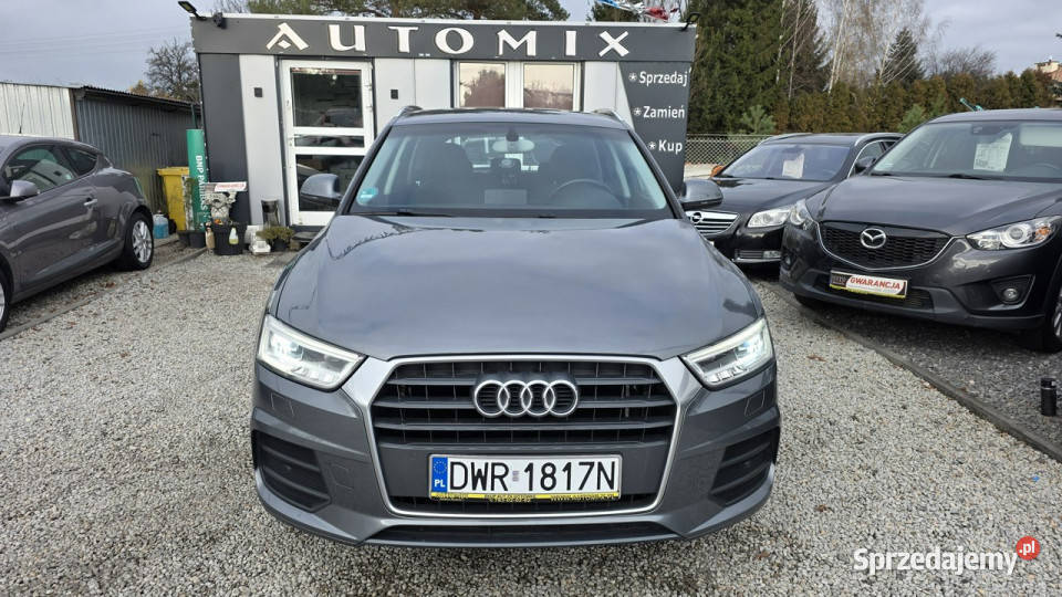 Audi Q3 LIFTING ManualZarejestrowany w 1Wł czujnik deszczu Świdnica