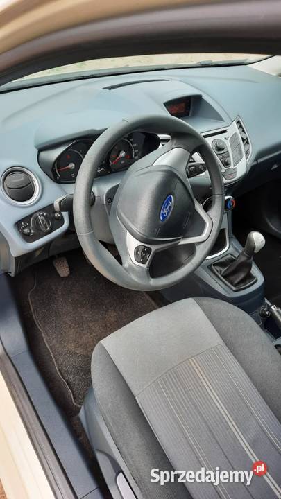 Ford Fiesta 125 benzyna rocznik 2009 przebieg Luboń