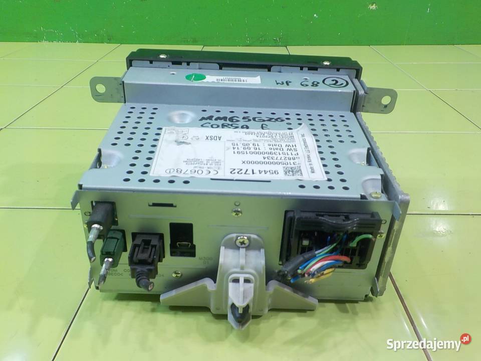 OPEL CORSA E 12 B 15r HB 5D wyswietlacz radio mazowieckie Suków