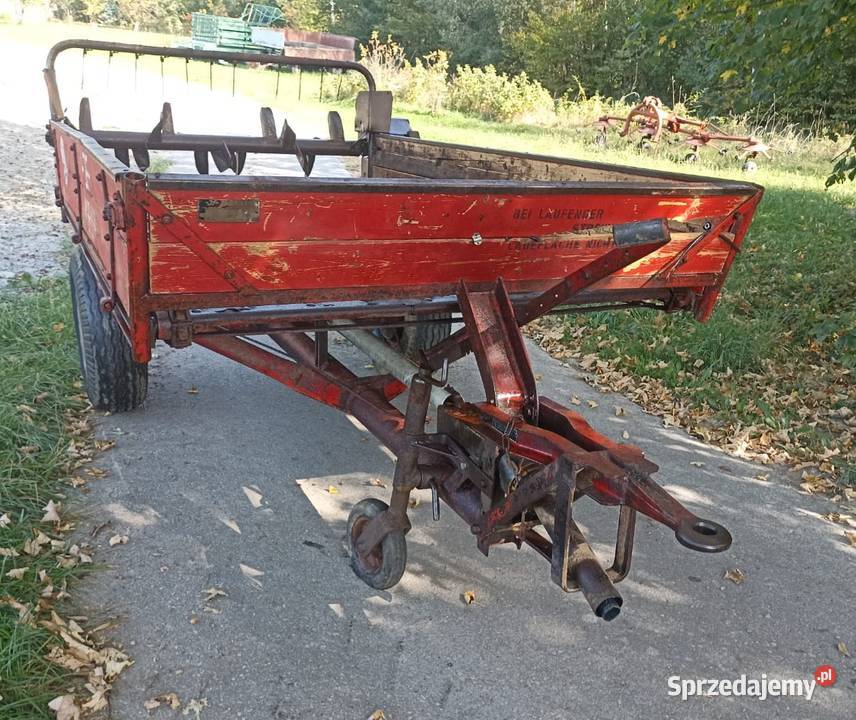 Rozrzutnik obornika JF AV 2 nieuszkodzony Rozrzutniki obornika Pisarzowa sprzedam