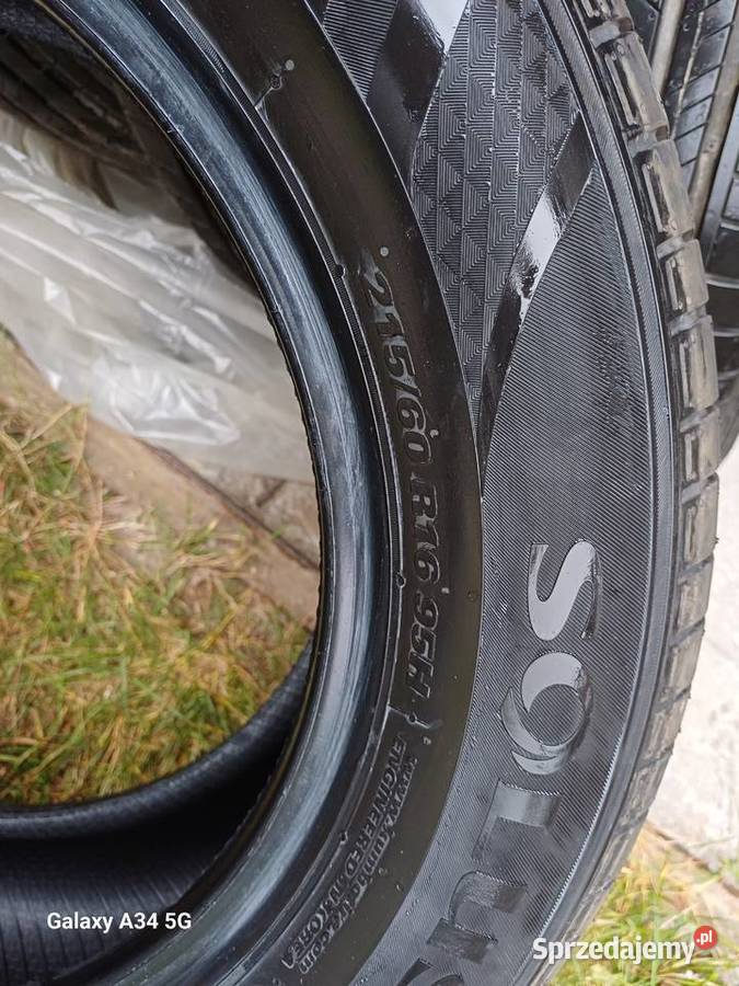 Sprzedam komplet opon letnich Kumho 16cale