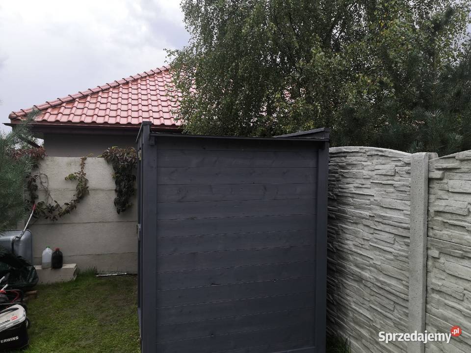 Domek ogrodowy narzędziowy drewutnia schowek wielkopolskie Kawnice