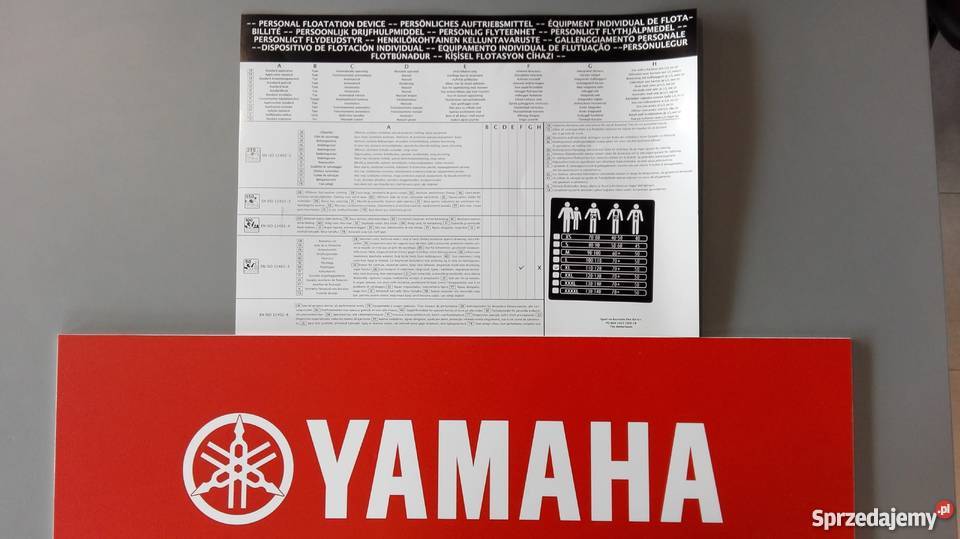 Kamizelka Wypornościowa Yamaha XL Poznań