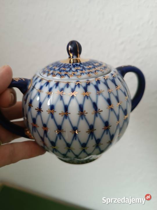 Cukiernica siatka kobaltowa lomonosov Gorlice