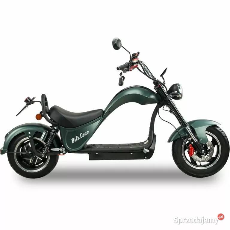 Skuter elektryczny BILI COCO COBRA zielony RATY elektryczny Tarnów