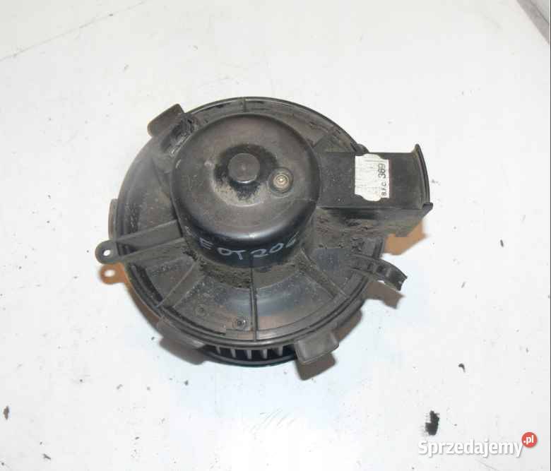 WENTYLATOR NAGRZEWNICY PEUGEOT 206 NUMER Wielkie Drogi