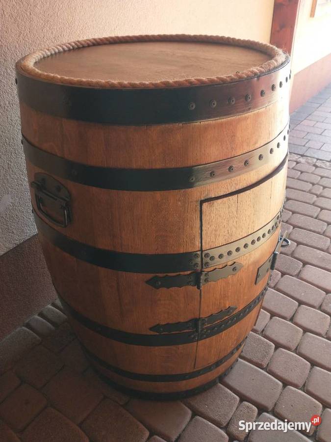 Barek LED z beczki dębowej whisky Żywiec