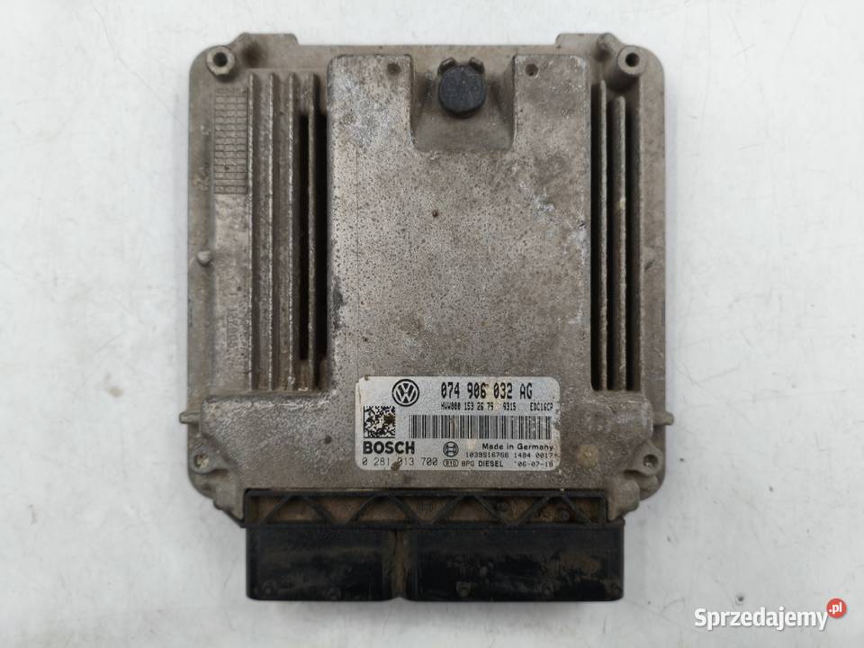Sterownik Silnika VW Crafter 25 TDI 074906032AG dostawcze Komputery Wyszków