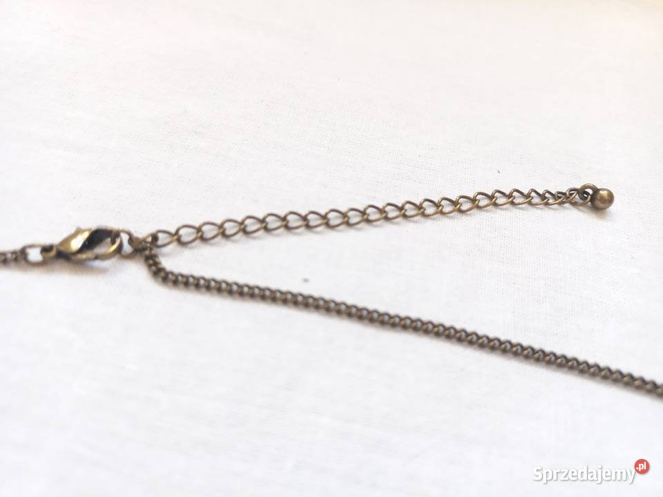 Naszyjnik długi Wisiorek KLATKA PTASZEK metal Białystok