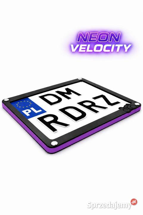 Ramka tablicy rejestracyjnej motocyklowa Olsztyn