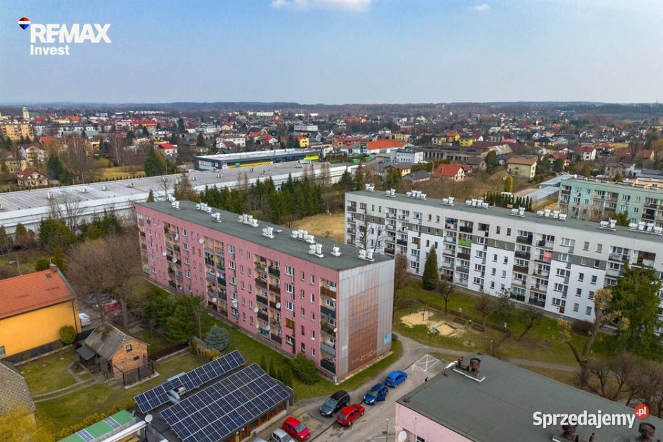 2 pokoje z balkonem os Wyszyńskiego Kęty małopolskie sprzedam