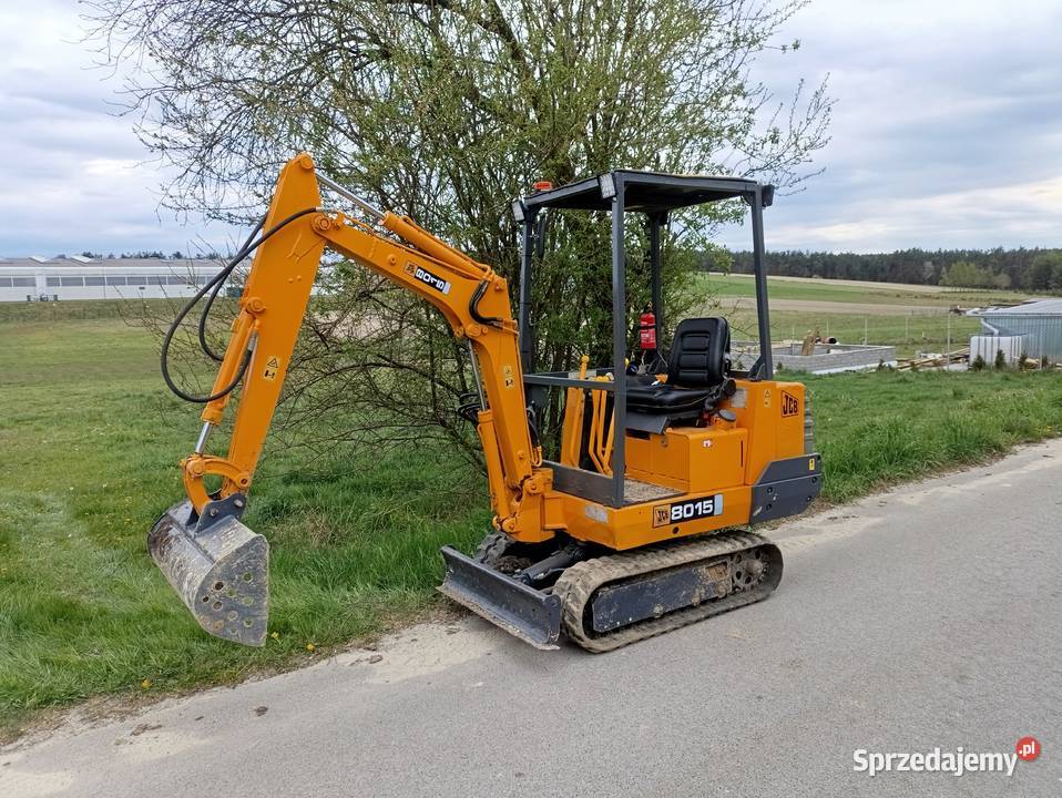 Minikoparka JCB 801 Rok produkcji 1993 Krasnobród