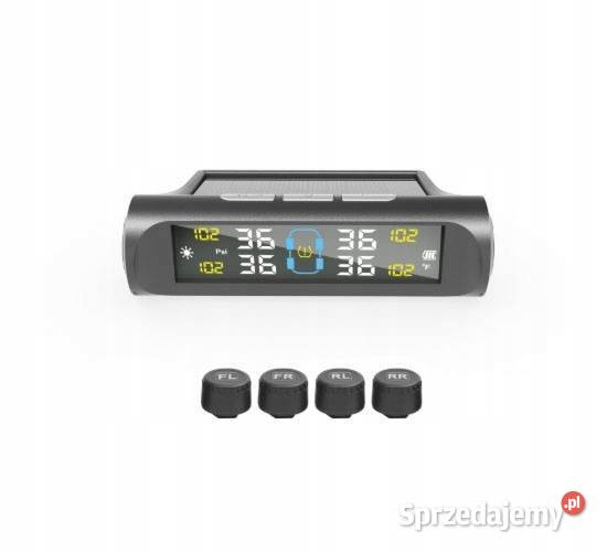 ZEWNĘTRZNY SYSTEM TPMS LCD CZUJNIKI CIŚNIENIA Myszyniec