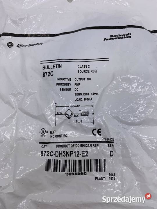 Allen Bradley 872CDH3NP12E2 Ser D
