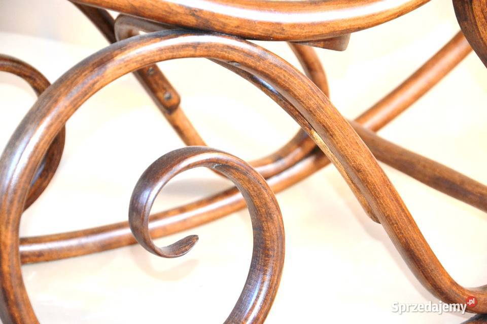 Fotel gięty bujak Thonet początek XX w unikat Meble sprzedam