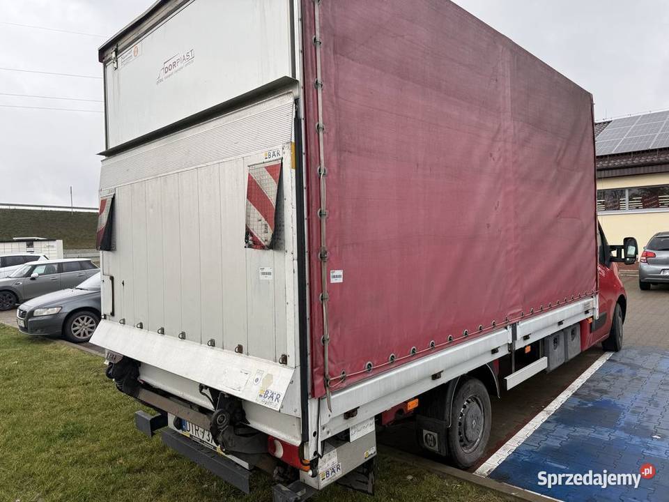 Zabudowa plandeka 9 palet winda bar Sobiesiernie