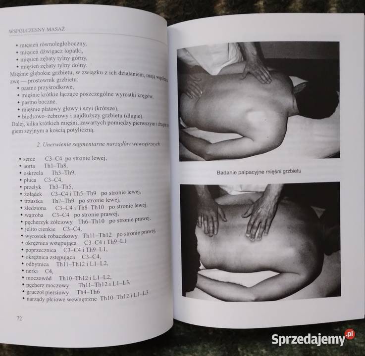 Współczesny masaż Piotr Szczotka Ewa Mikuła Bełchatów sprzedam