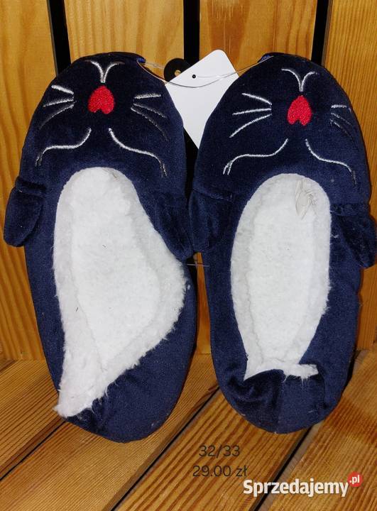 Kapcie baletki cieplutkie rozmiar 3233 Domowe Wadowice