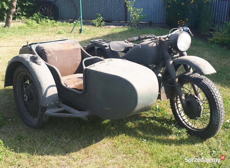 M72 1957 z koszem z polskiego wojska Celestynów