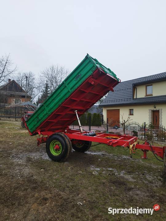 Sprzedam przyczepę wywrotkę na 3 strony Spytkowice sprzedam