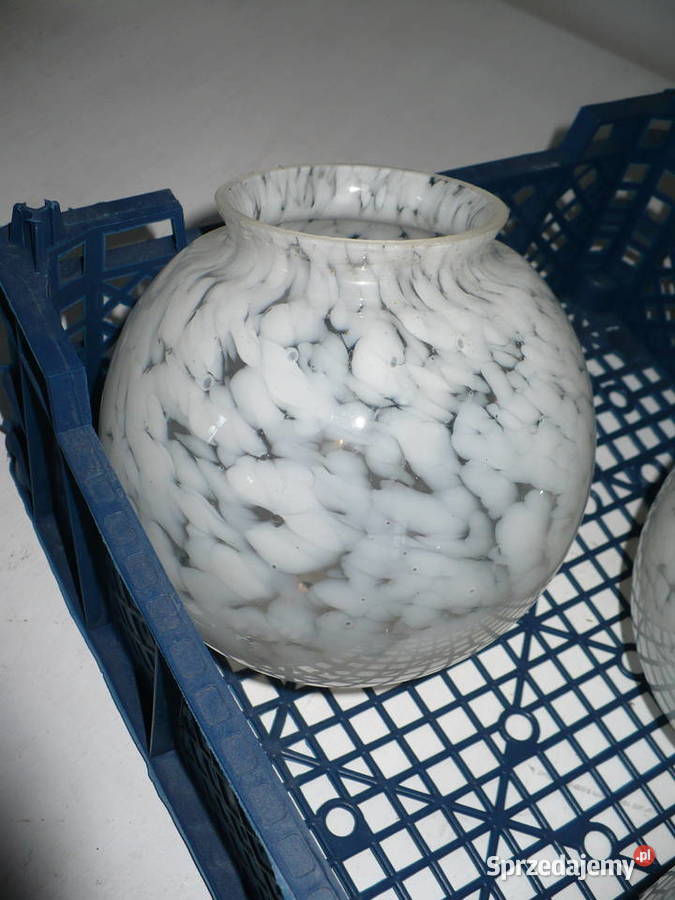 Klosz szkło duże 2 3 małe kule