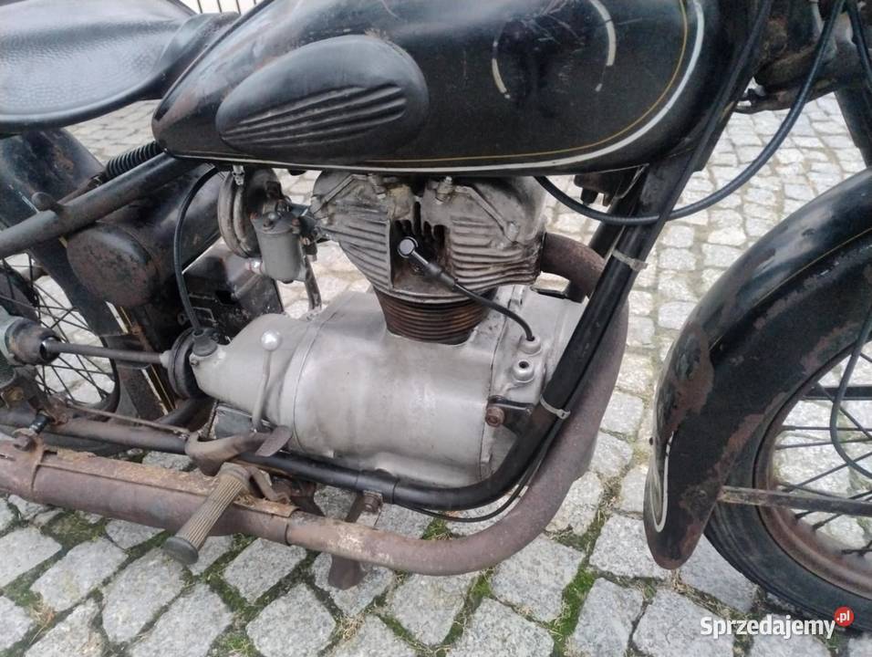 Simson awo turist 1953 avo awtowelo 1111km Motocykle, skutery, quady Stoczek Łukowski