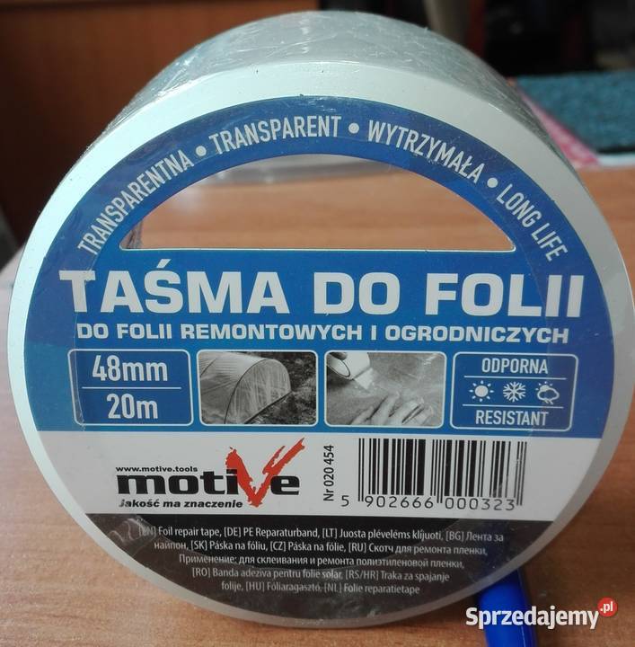 Taśma do renowacji segregatorów gruba mocna lubelskie Lublin