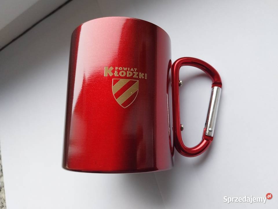 Kubek z karabińczykiem 280ml Wałbrzych