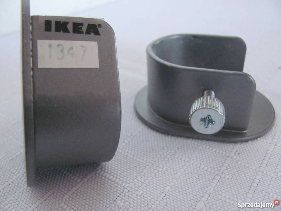 Uchwyt mocujący ikea 60219920 silver srebrny 2 Zamość