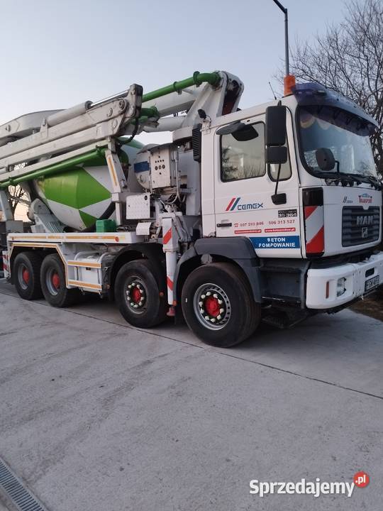 MAN F2000 Pompa do betonu Rok produkcji 2001