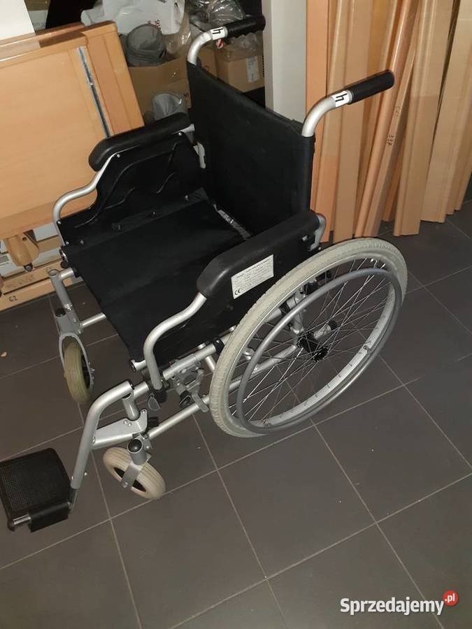 Wózek Inwalidzki aluminiowy Używany Sprzedam mazowieckie Warszawa