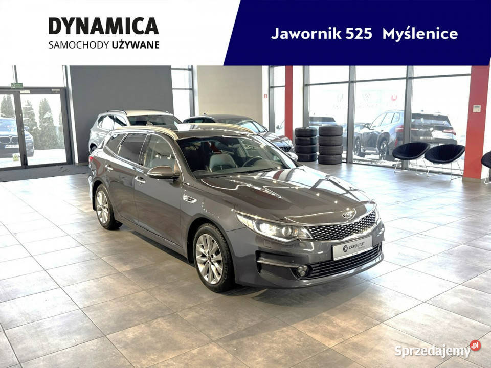 Kia Optima VAT 23 SW 17CRDI 141 M6 2016 r salon nieuszkodzony małopolskie Myślenice