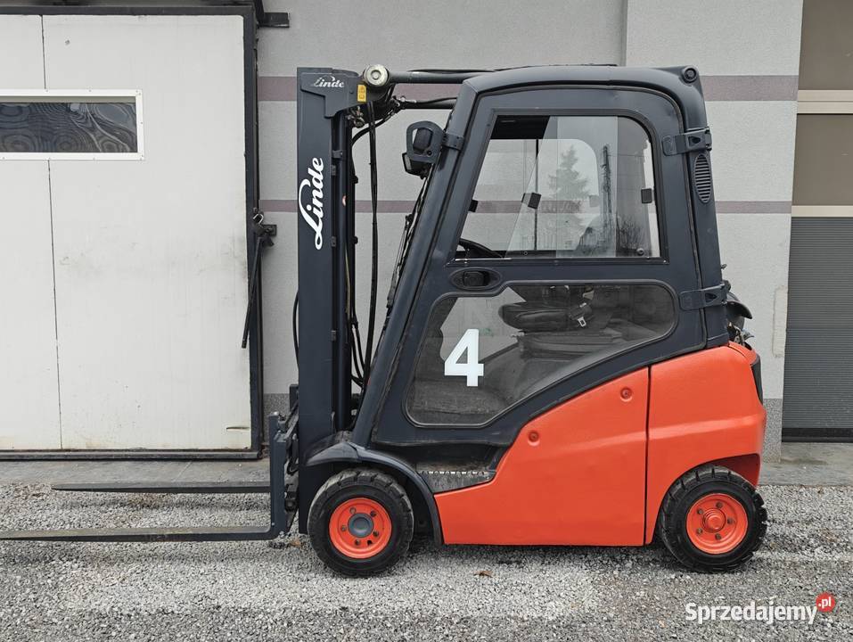 Wózek widłowy Linde H14 Lpg 14T Triplex 46m Sandomierz