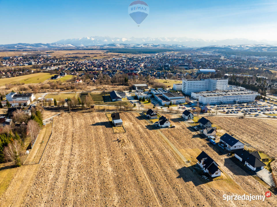 Działka u stóp Tatr widok na marzenia małopolskie Nowy Targ sprzedam