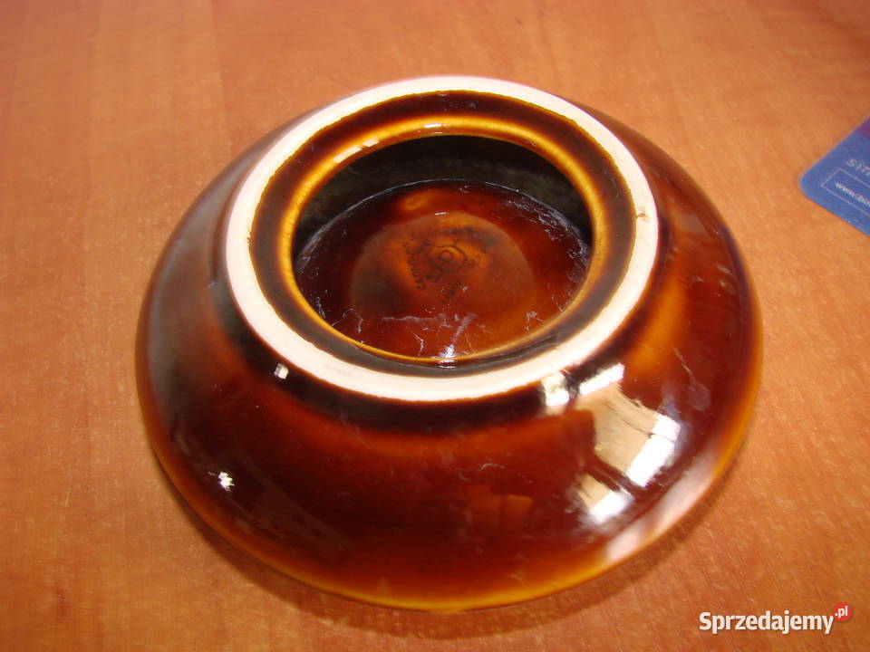 Porcelit Pruszków popielniczka PRL Pozostałe Pruszcz Gdański