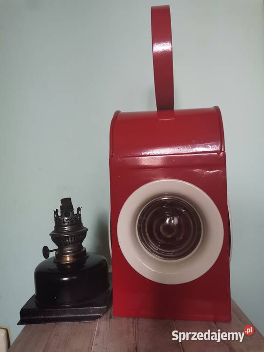 Stara lampa kolejowa Kraków