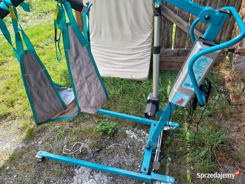 Podnośnik rehabilitacyjny aksfoldy elektryczny Sprzęt rehabilitacyjny i ortopedyczny lubuskie Krosno Odrzańskie sprzedam
