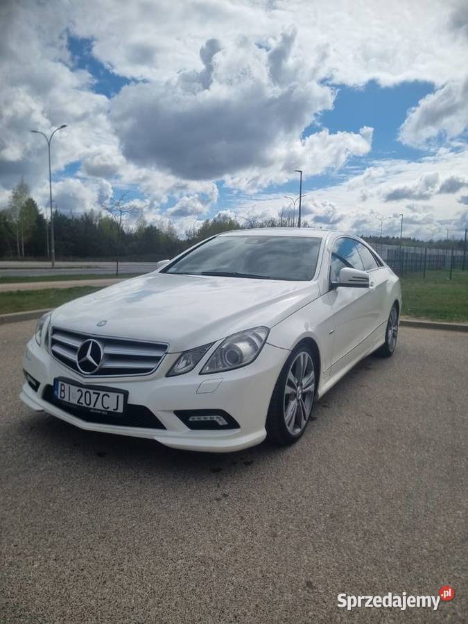 MercedesBenz Klasa E automatyczna podlaskie Białystok