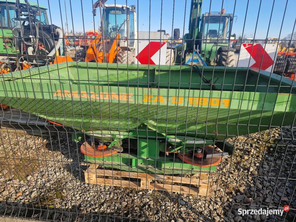 Rozsiewacz Amazone U 1801 hydraulicznie zamykany nieuszkodzony Osiek Mały