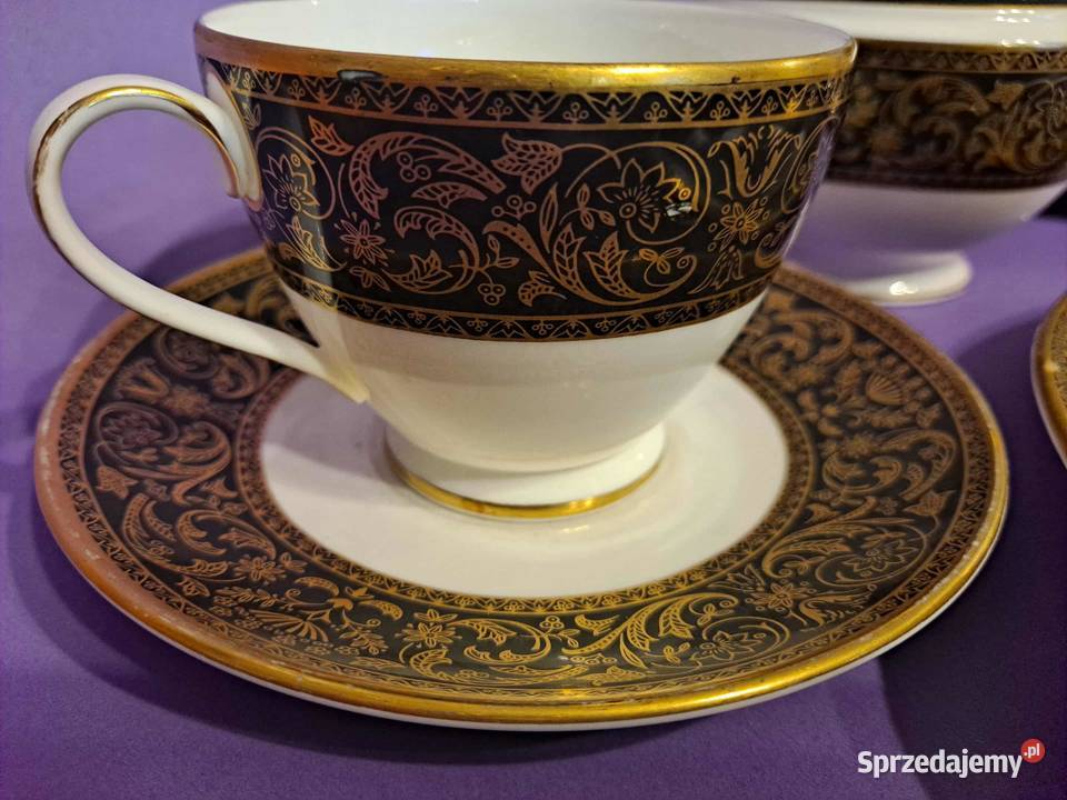 MINTON Bone China Grandee kawowo deserowy lata70 Kraków sprzedam