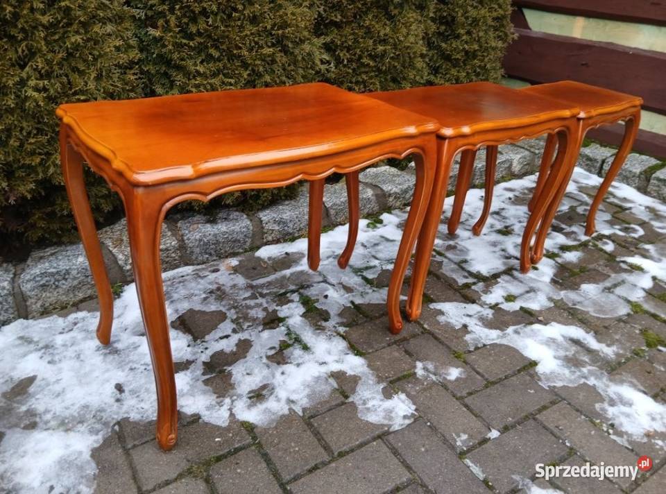 Stoliki Kawowe Komplet 3 Stolik Kawowy Kamienna Góra