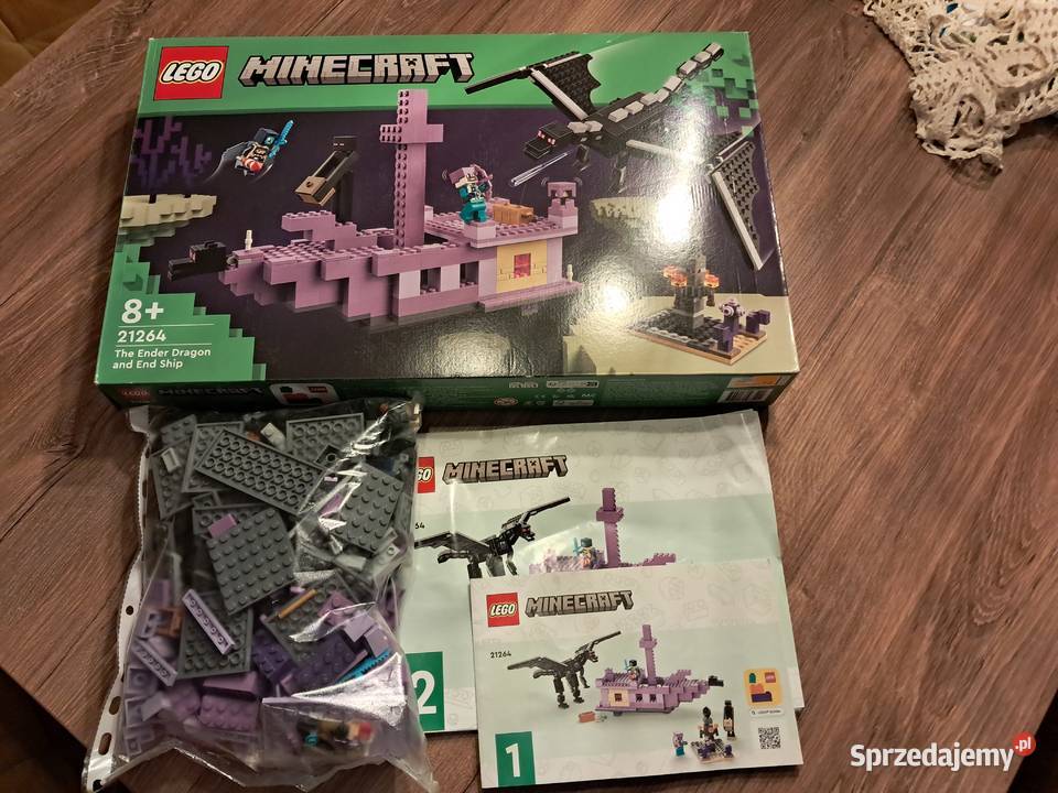 klocki lego 21264 z serii minecraft kompletne Sandomierz
