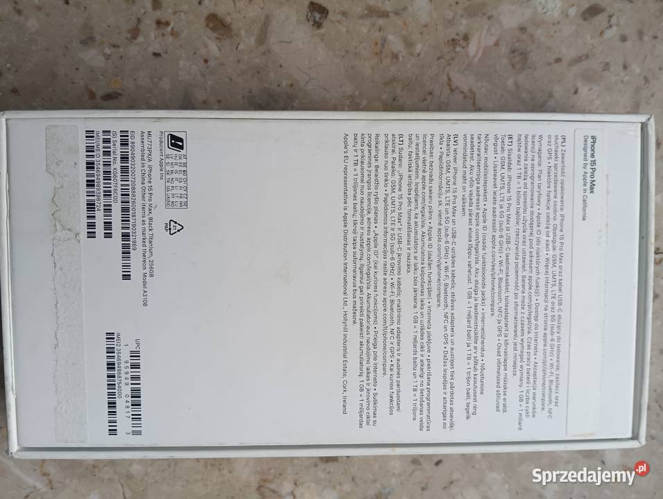 iPhone 15 pro 256gb 97 kondycja Apple / iPhone