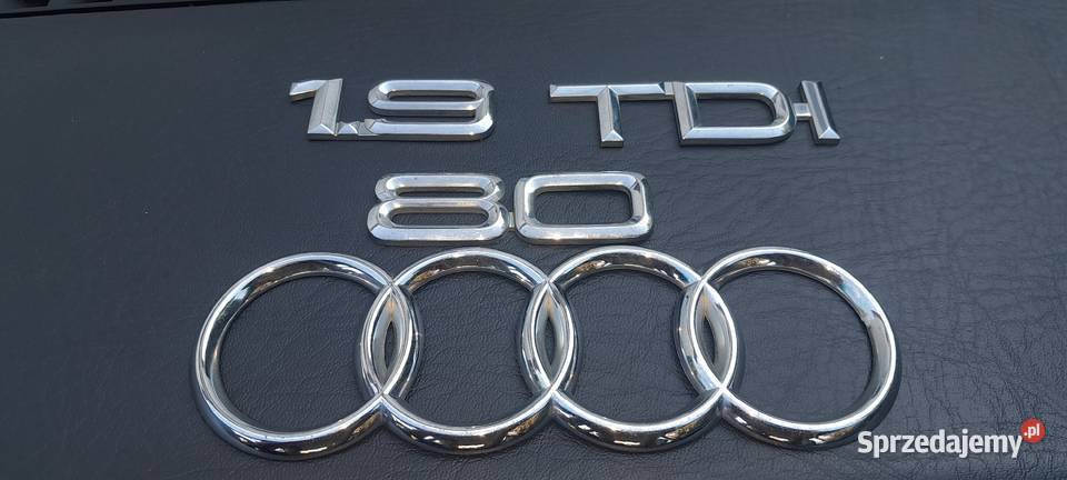 Emblematy od Audi 80 b4 1.9TDI