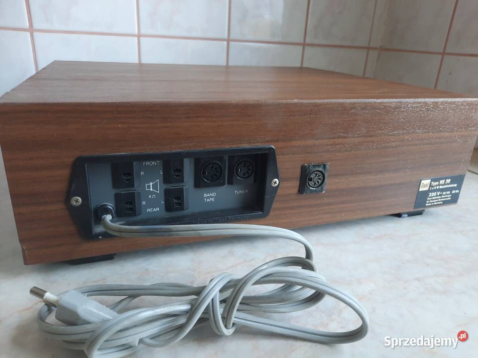 Wzmacniacz Dual HS 39 Qadroeffect na germanach