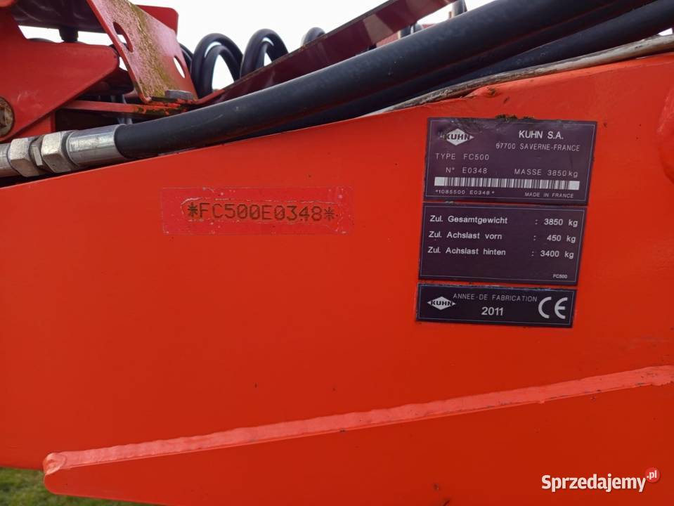 Kosiarka Kuhn Alterna 500 Kuhn sprzedam