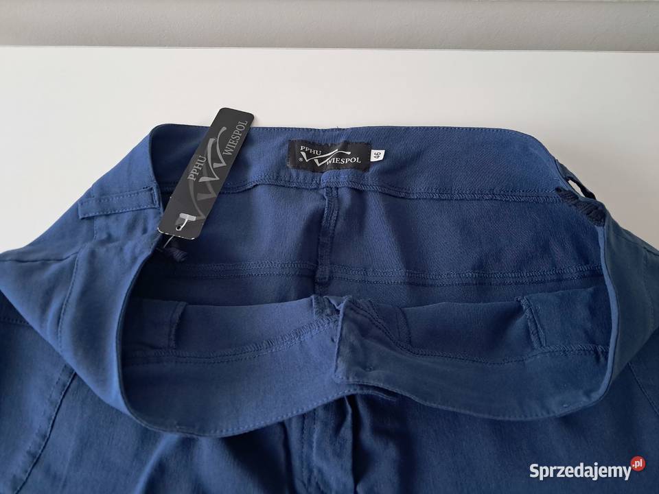 Spodnie damskie niebieskie 46 do sprzedania Spodnie małopolskie Kraków