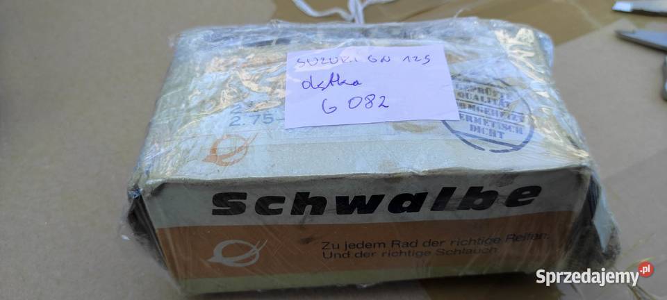Suzuki GN 125 dętka koła Schwalbe Motocykle na części Warszawa