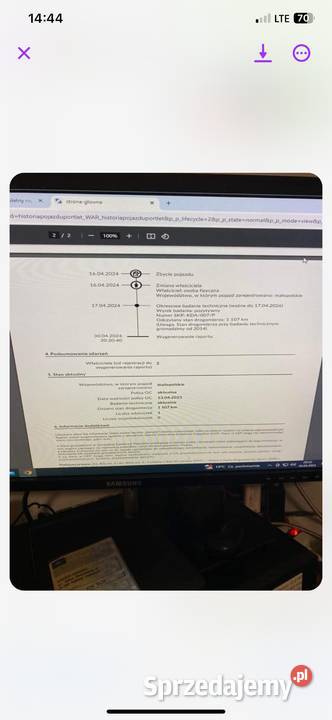 Sprzedam automatyczna małopolskie Szczucin