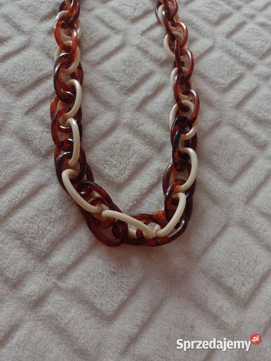 Długie korale naszyjnik z Londynu Top Vintage Dodatki Kraków